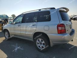 TOYOTA HIGHLANDER 2003 silver  gas JTEGF21A530104595 photo #3