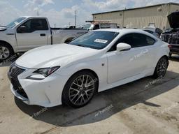 LEXUS RC 200T 2017 white  gas JTHHA5BC7H5007111 photo #2