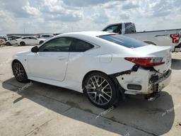 LEXUS RC 200T 2017 white  gas JTHHA5BC7H5007111 photo #3