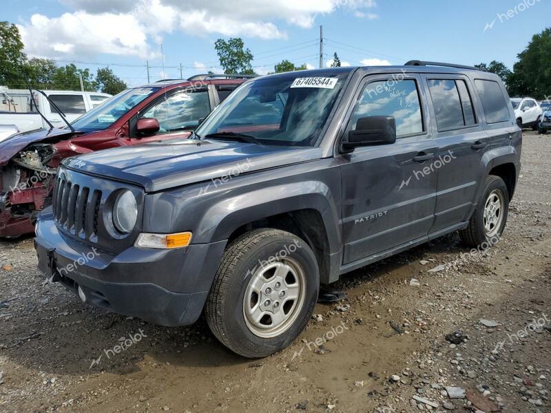 JEEP PATRIOT SP 2014 gray 4dr spor gas 1C4NJPBB4ED915864 photo #1