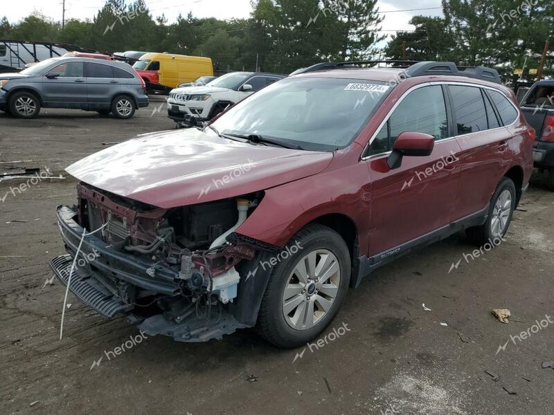 SUBARU OUTBACK 2. 2017 burgundy  gas 4S4BSACC9H3248803 photo #1