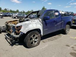 CHEVROLET COLORADO Z 2015 blue 4dr ext gas 1GCHTCE34F1199474 photo #2