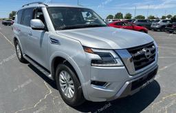 NISSAN ARMADA S 2023 silver  gas JN8AY2ACXP9180731 photo #2