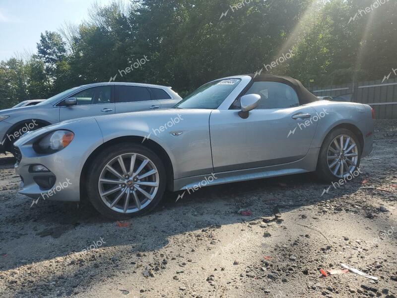 FIAT 124 SPIDER 2018 silver  gas JC1NFAEK4J0140443 photo #1