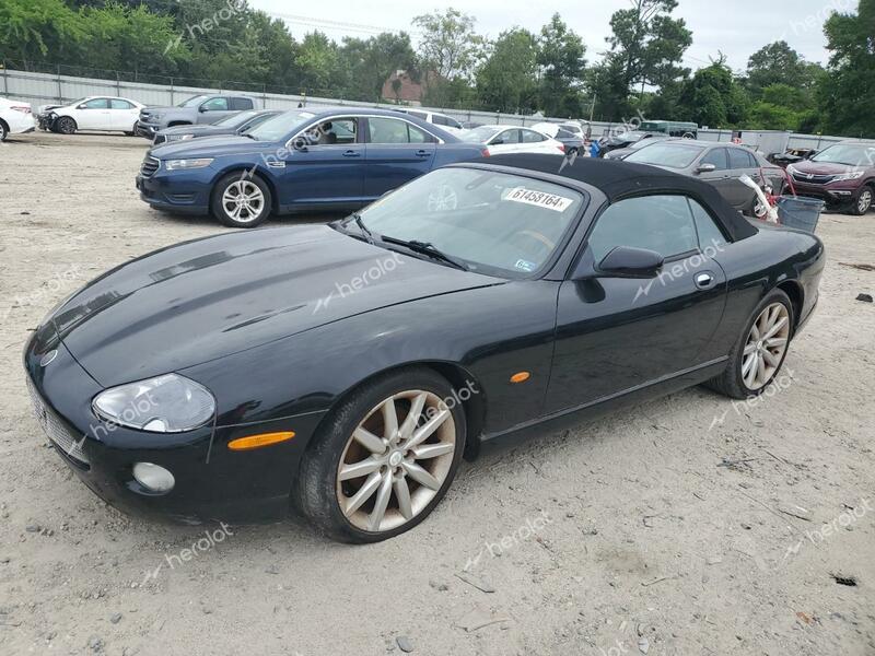 JAGUAR XK8 2005 black  gas SAJDA42C052A40656 photo #1