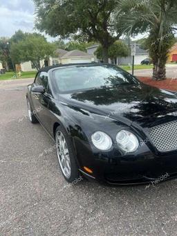 BENTLEY CONTINENTA 2007 black converti gas SCBDR33W97C050738 photo #2