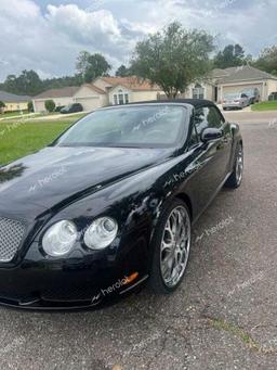 BENTLEY CONTINENTA 2007 black converti gas SCBDR33W97C050738 photo #3