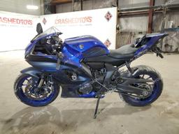 YAMAHA YZFR7 2022 blue  gas JYARM38E4NA001212 photo #4