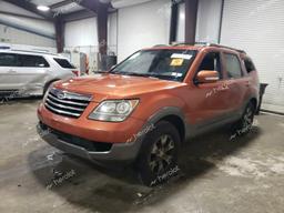 KIA BORREGO LX 2009 orange  gas KNDJH741195016720 photo #2