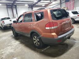 KIA BORREGO LX 2009 orange  gas KNDJH741195016720 photo #3