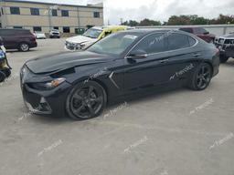 GENESIS G70 PRESTI 2019 black  gas KMTG44LA6KU031359 photo #2