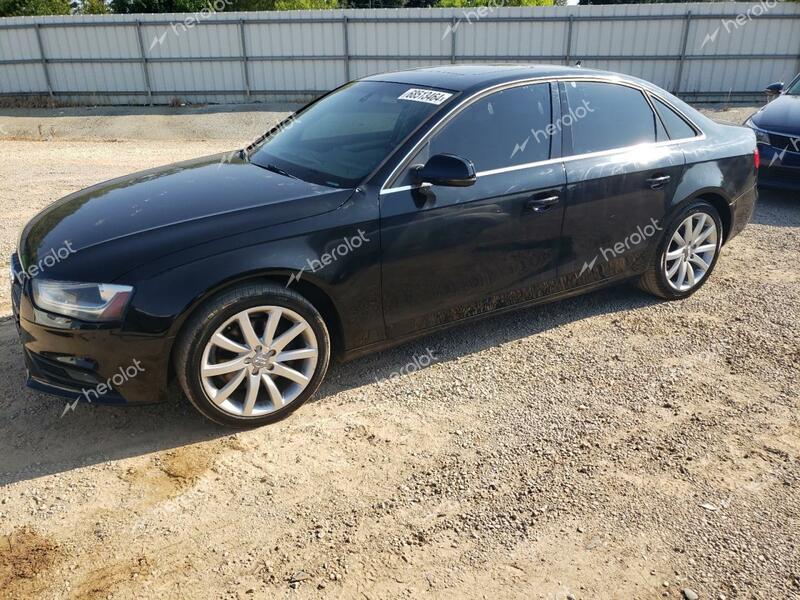 AUDI A4 PREMIUM 2013 black sedan 4d flexible fuel WAUEFAFL8DA061511 photo #1