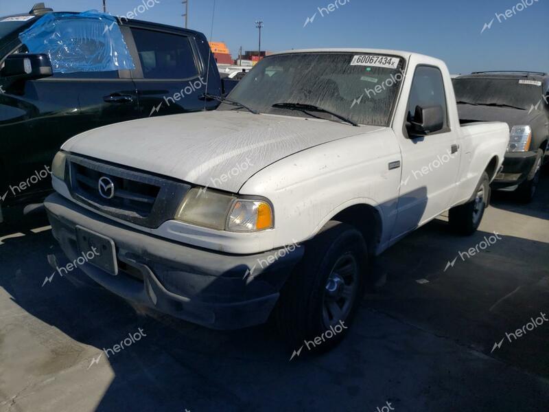 MAZDA B2300 2008 white  gas 4F4YR12D38PM02362 photo #1