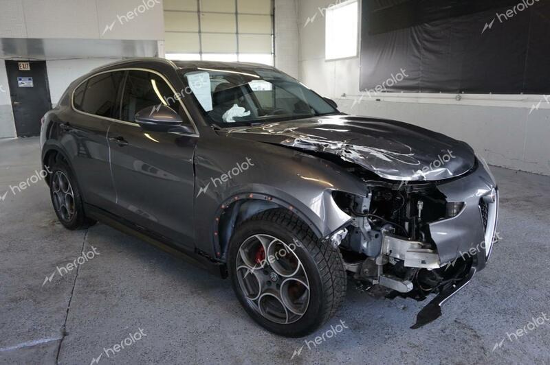 ALFA ROMEO STELVIO 2018 gray  gas ZASFAKANXJ7B83288 photo #1