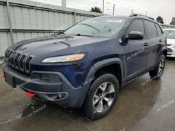 JEEP CHEROKEE T 2015 blue  flexible fuel 1C4PJMBS1FW606933 photo #2