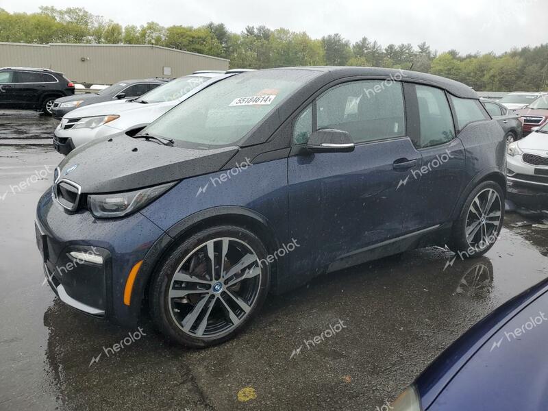 BMW I3 S REX 2018 blue  hybrid engine WBY7Z8C58JVB87486 photo #1