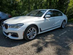 BMW 750 XI 2016 white sedan 4d gas WBA7F2C50GG418069 photo #2