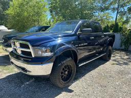 DODGE RAM 1500 S 2012 blue crew pic gas 1C6RD7KT9CS158283 photo #3