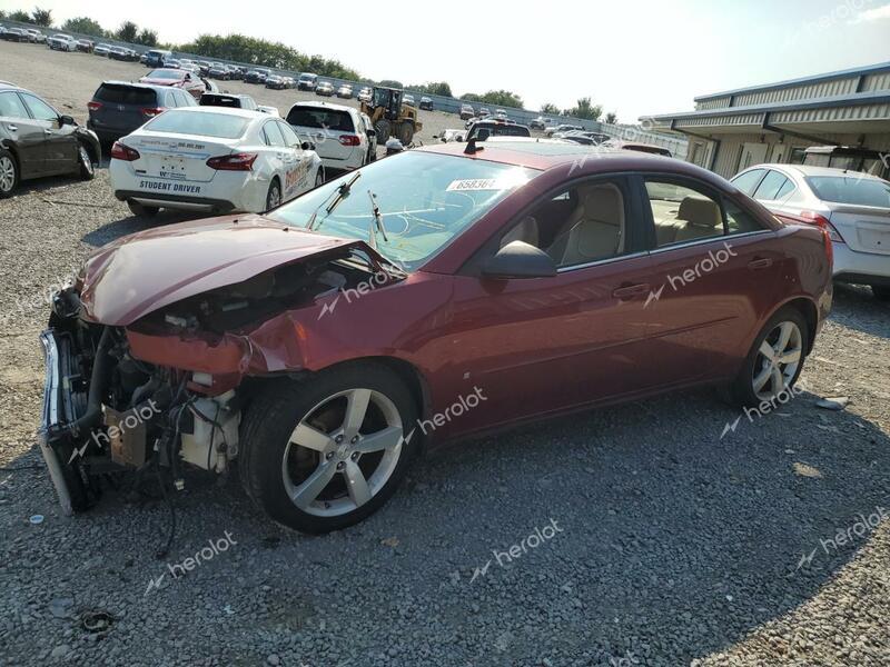 PONTIAC G6 GT 2008 red sedan 4d gas 1G2ZH57N584165078 photo #1