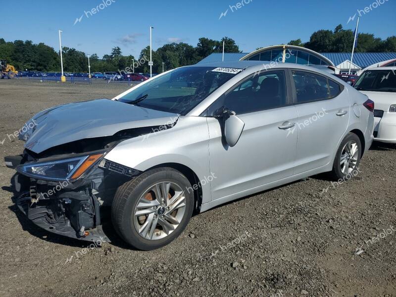 HYUNDAI ELANTRA SE 2019 silver  gas 5NPD84LF4KH429021 photo #1