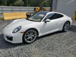 PORSCHE 911 CARRER 2017 white  gas WP0AA2A9XHS107566 photo #2