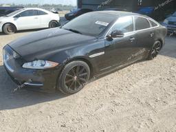 JAGUAR XJ 2014 black sedan 4d flexible fuel SAJWA1CZ1E8V65570 photo #2