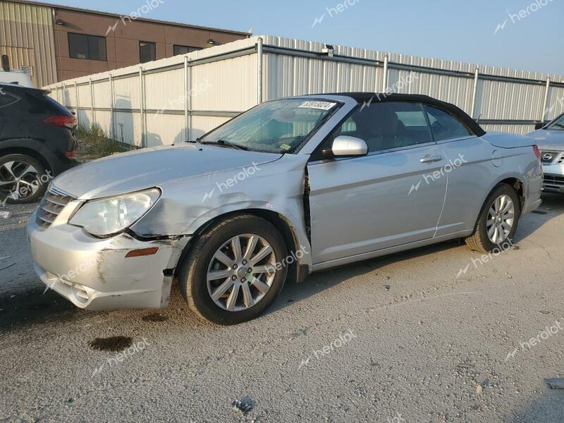 CHRYSLER SEBRING TO 2010 silver  gas 1C3BC5ED8AN216616 photo #1