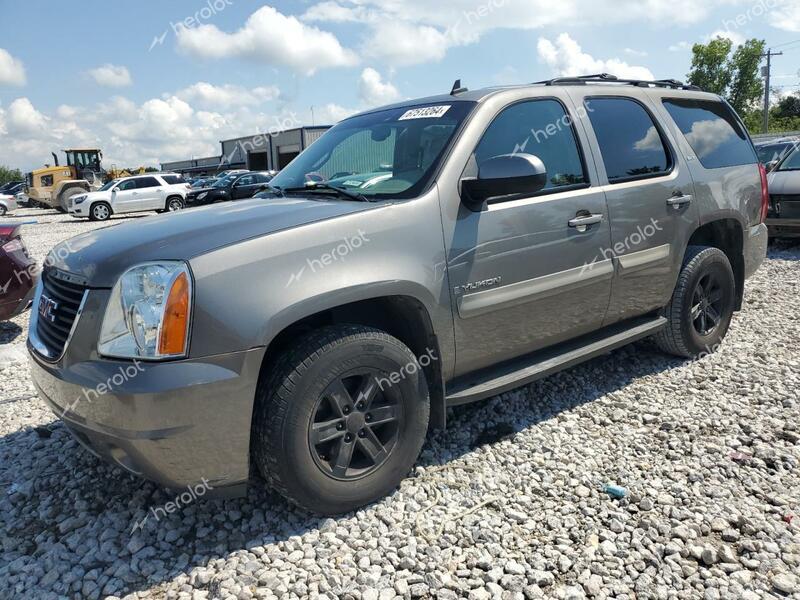 GMC YUKON 2007 charcoal  flexible fuel 1GKFK13077J131683 photo #1