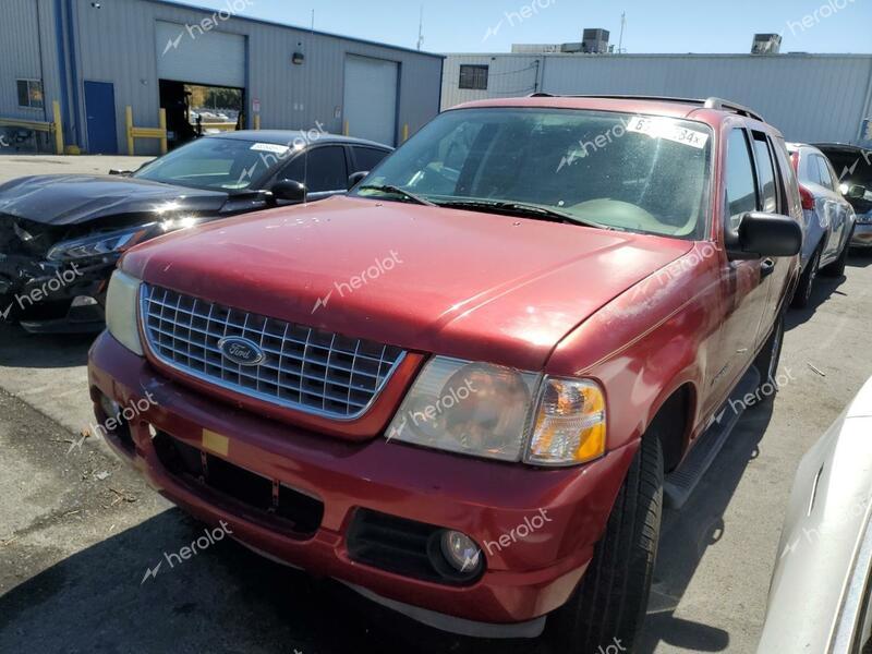 FORD EXPLORER X 2004 red  flexible fuel 1FMZU73K84ZA82073 photo #1