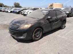 MAZDA 3 I 2013 black  gas JM1BL1TG6D1793402 photo #2