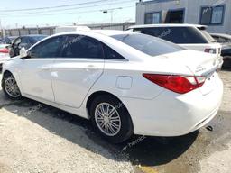 HYUNDAI SONATA GLS 2013 white  gas 5NPEB4AC7DH589282 photo #3