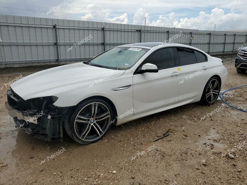 BMW 640 I GRAN 2018 white  gas WBA6D0C52JG852877 photo #1