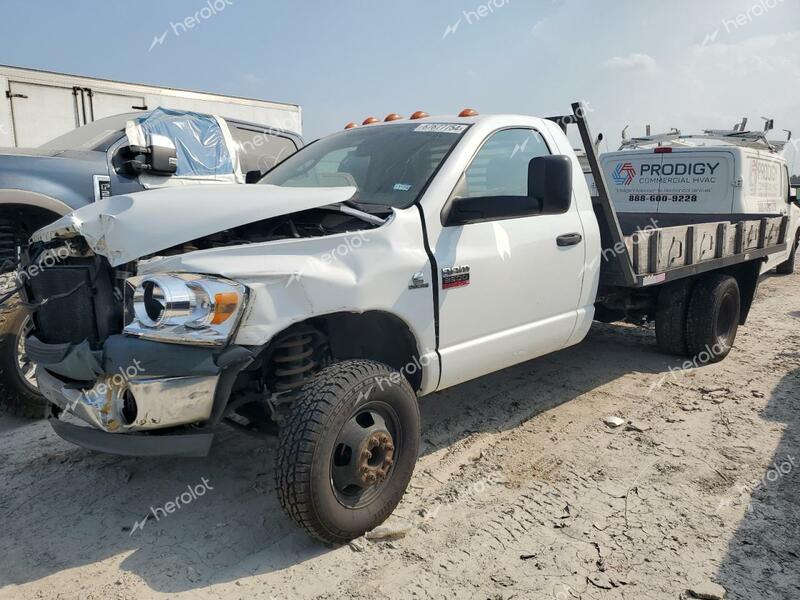 DODGE RAM 3500 S 2008 white  diesel 3D6WG46A78G125253 photo #1