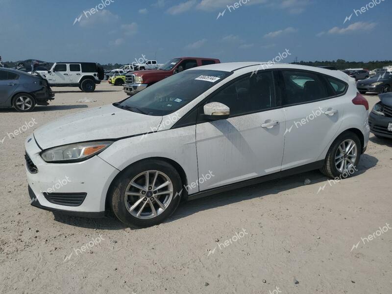 FORD FOCUS SE 2016 white hatchbac gas 1FADP3K20GL399715 photo #1