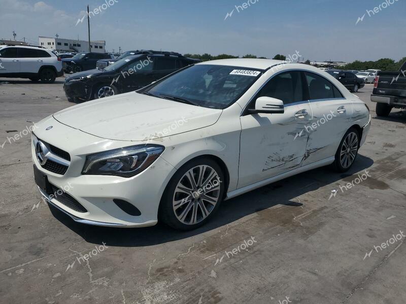 MERCEDES-BENZ CLA 250 4M 2017 white  gas WDDSJ4GB1HN403011 photo #1