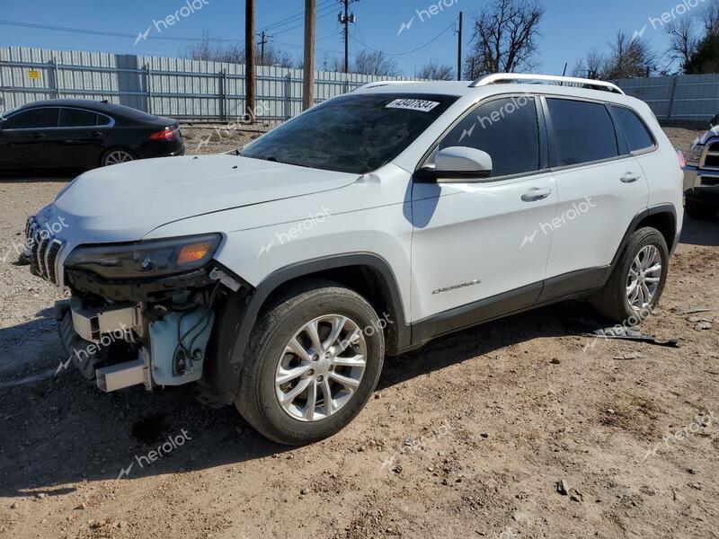 JEEP CHEROKEE L 2021 white  gas 1C4PJMCB3MD146259 photo #1