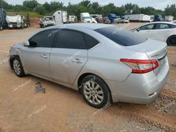 NISSAN SENTRA S 2014 silver  gas 3N1AB7AP7EL675506 photo #3