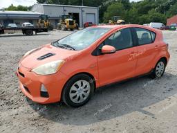 TOYOTA PRIUS C 2012 orange hatchbac hybrid engine JTDKDTB39C1007033 photo #2