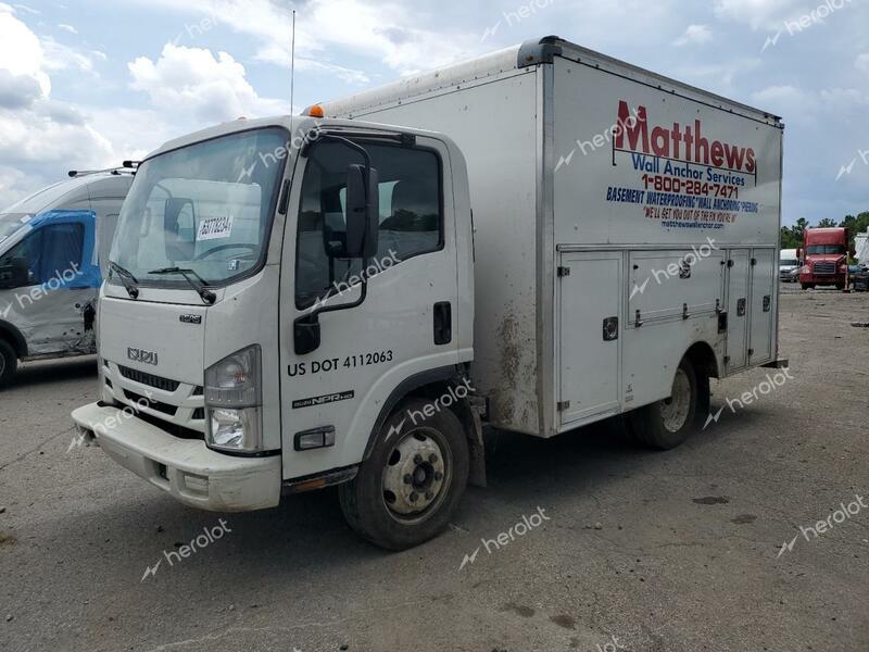 ISUZU NPR HD 2020 white  gas 54DC4W1B2LS802879 photo #1