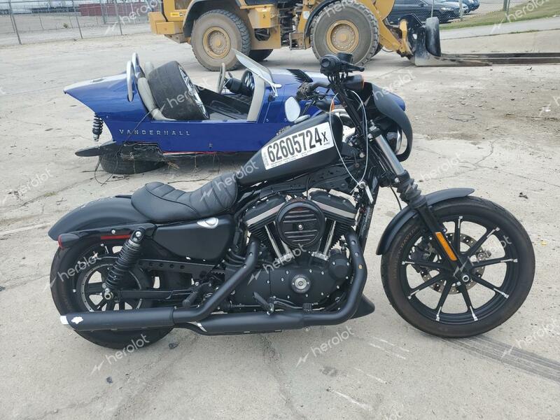 HARLEY-DAVIDSON XL883 N 2021 black  gas 1HD4LE219MB411739 photo #1