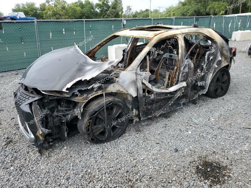 LEXUS UX 200 2021 burn  gas JTHX3JBH2M2032973 photo #1