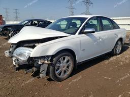 MERCURY SABLE PREM 2008 white  gas 1MEHM42W18G615917 photo #2