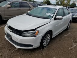 VOLKSWAGEN JETTA SE 2012 white  gas 3VWDP7AJ2CM385220 photo #2