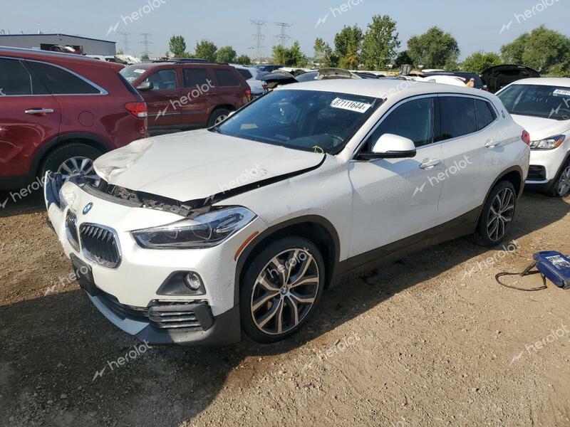 BMW X2 XDRIVE2 2018 white  gas WBXYJ5C31JEF74300 photo #1