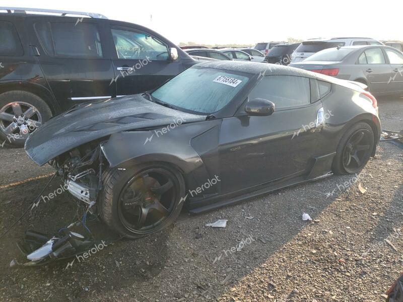 NISSAN 370Z 2009 black  gas JN1AZ44E99M403099 photo #1