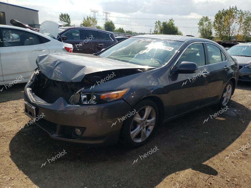 ACURA TSX 2010 gray  gas JH4CU2F61AC010866 photo #1