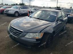 HYUNDAI SONATA GLS 2009 blue  gas 5NPET46C29H553027 photo #2