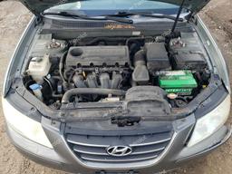 HYUNDAI SONATA GLS 2009 blue  gas 5NPET46C29H553027 photo #4