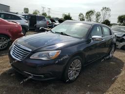 CHRYSLER 200 LIMITE 2012 blue  gas 1C3CCBCB5CN124032 photo #2