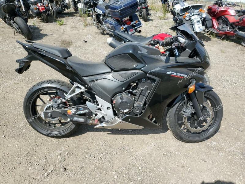 HONDA CBR500 R 2013 black  gas MLHPC4412D5003424 photo #1